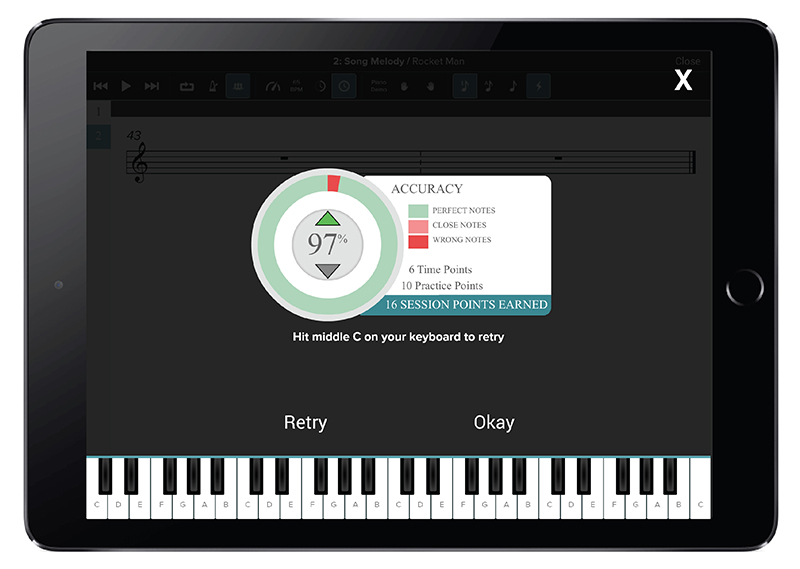 Learn Piano on iPad App - Playground Sessions iPad App